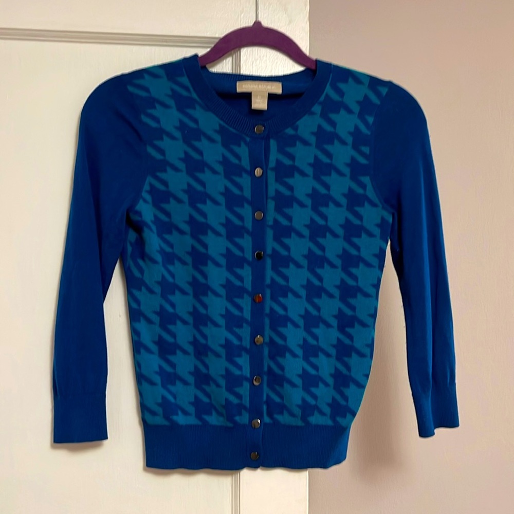 Banana Republic Blue Cardigan (XS)